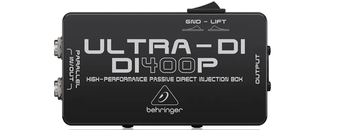 Behringer Ultra-DI DI400P - Простой, без излишеств DI-бокс